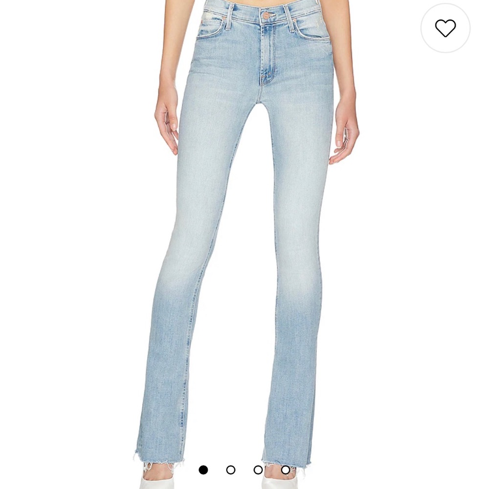 NWT Mother Jeans Runaway Fray